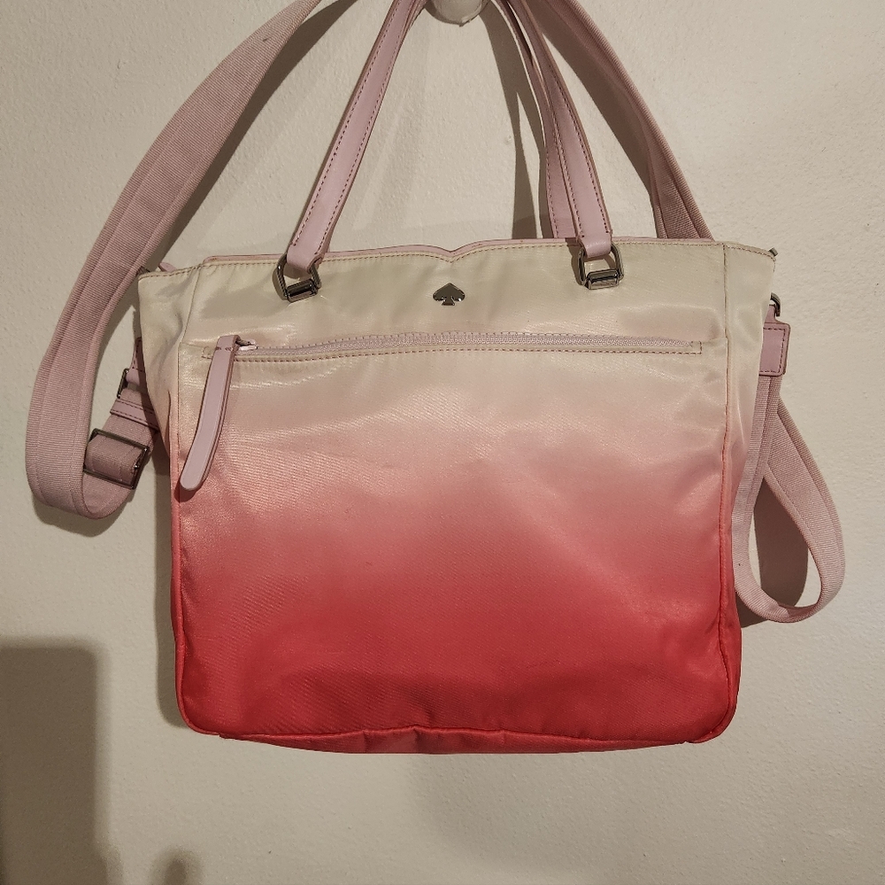 Kate Spade Pink and Cream Women's Bag